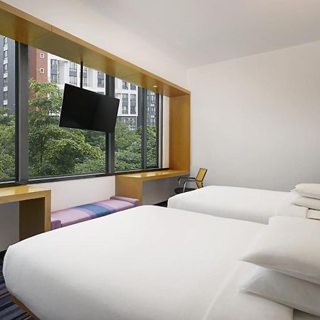 Aloft Guangzhou University Park Exterior foto
