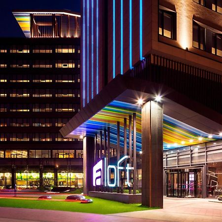 Aloft Guangzhou University Park Exterior foto
