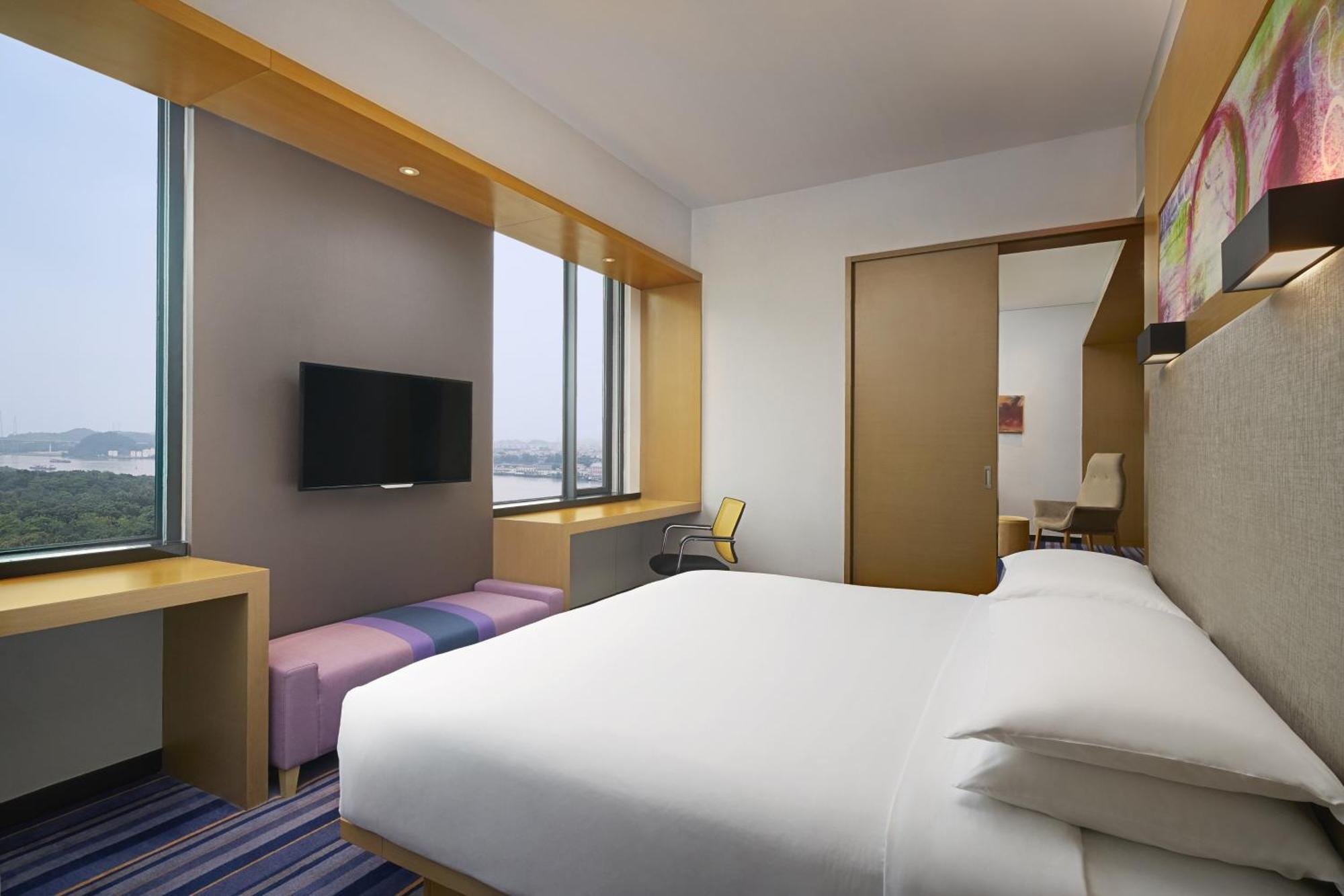 Aloft Guangzhou University Park Exterior foto