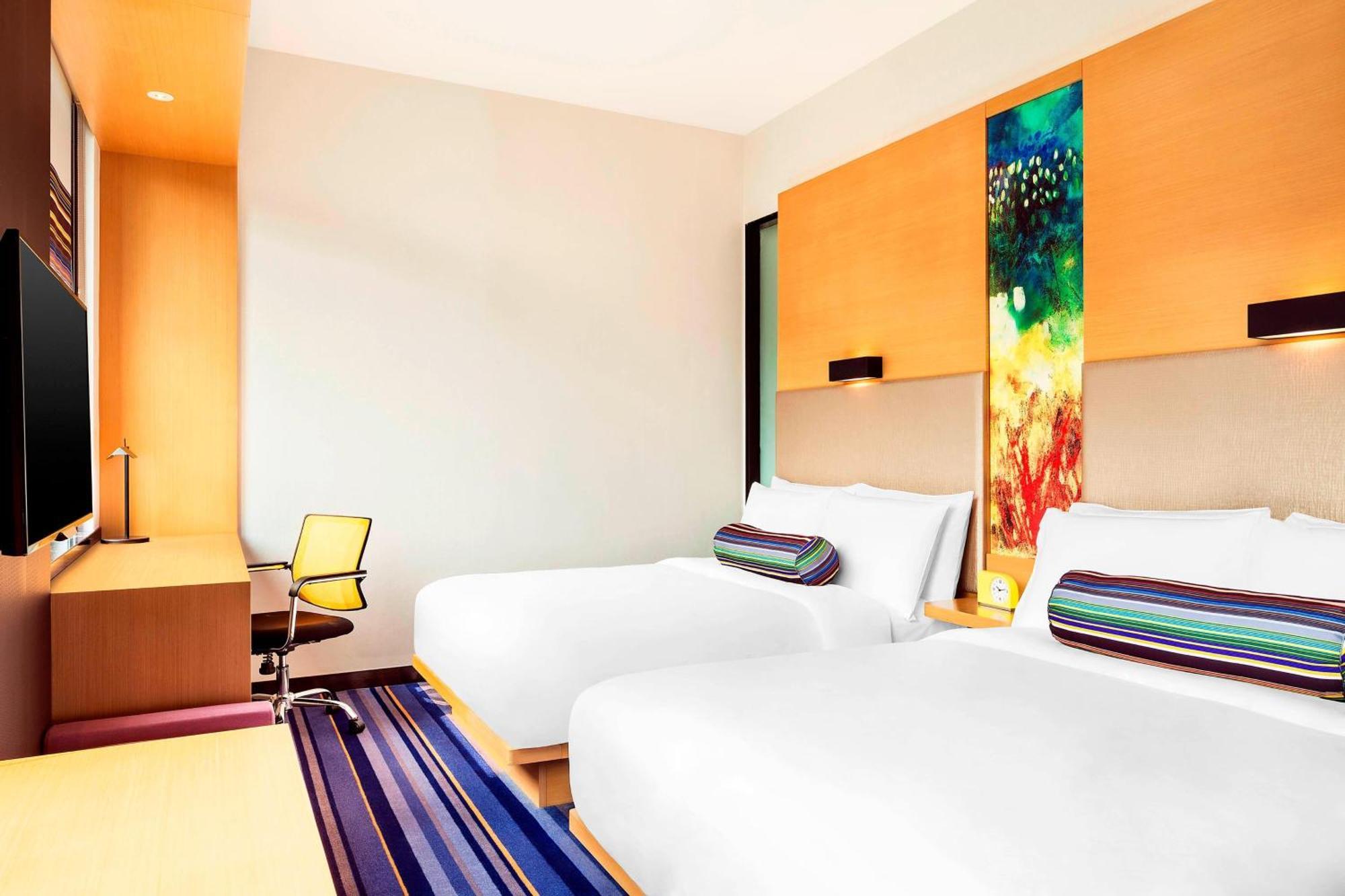 Aloft Guangzhou University Park Exterior foto