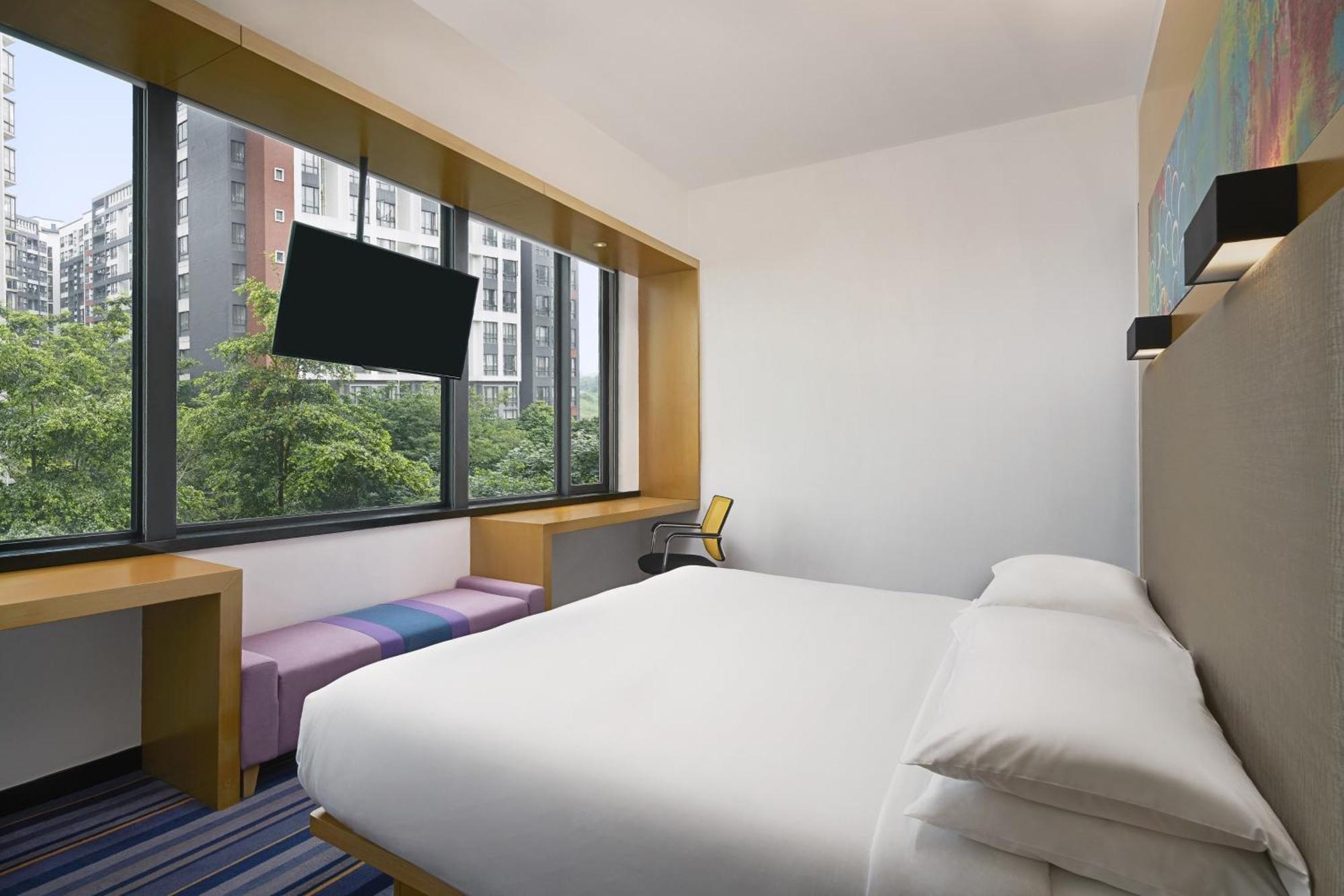 Aloft Guangzhou University Park Exterior foto