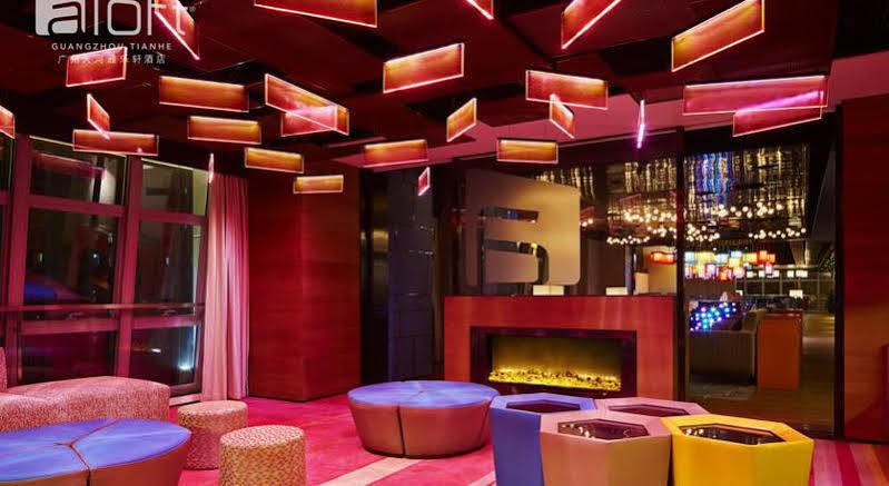 Aloft Guangzhou University Park Exterior foto