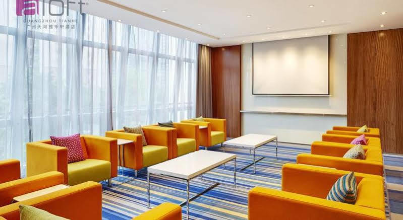 Aloft Guangzhou University Park Exterior foto